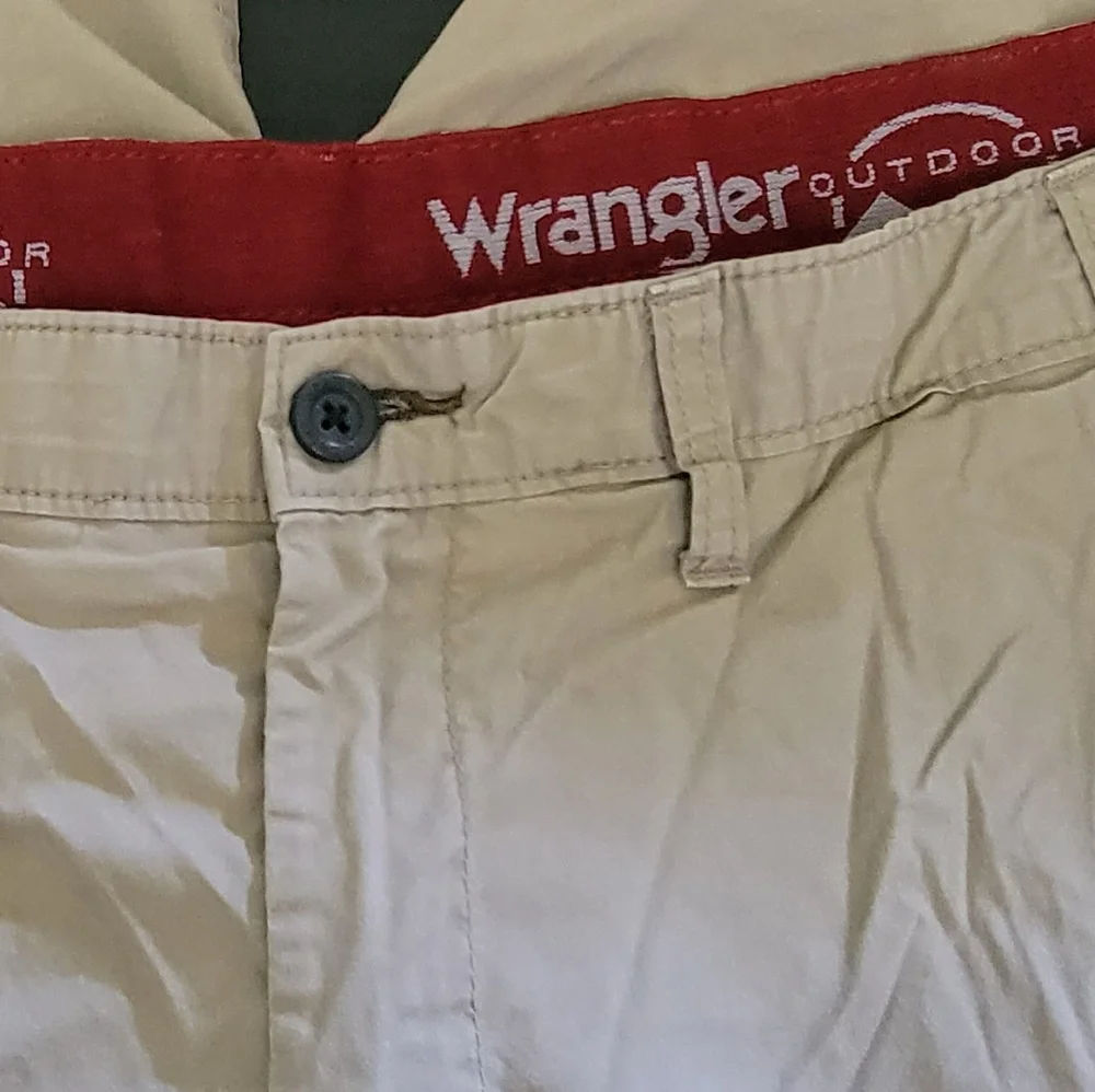 Khaki Cargo Shorts